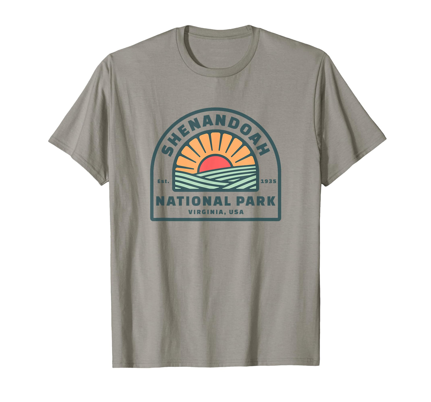 Family Vacation Gift - Retro Shenandoah National Park T-Shirt