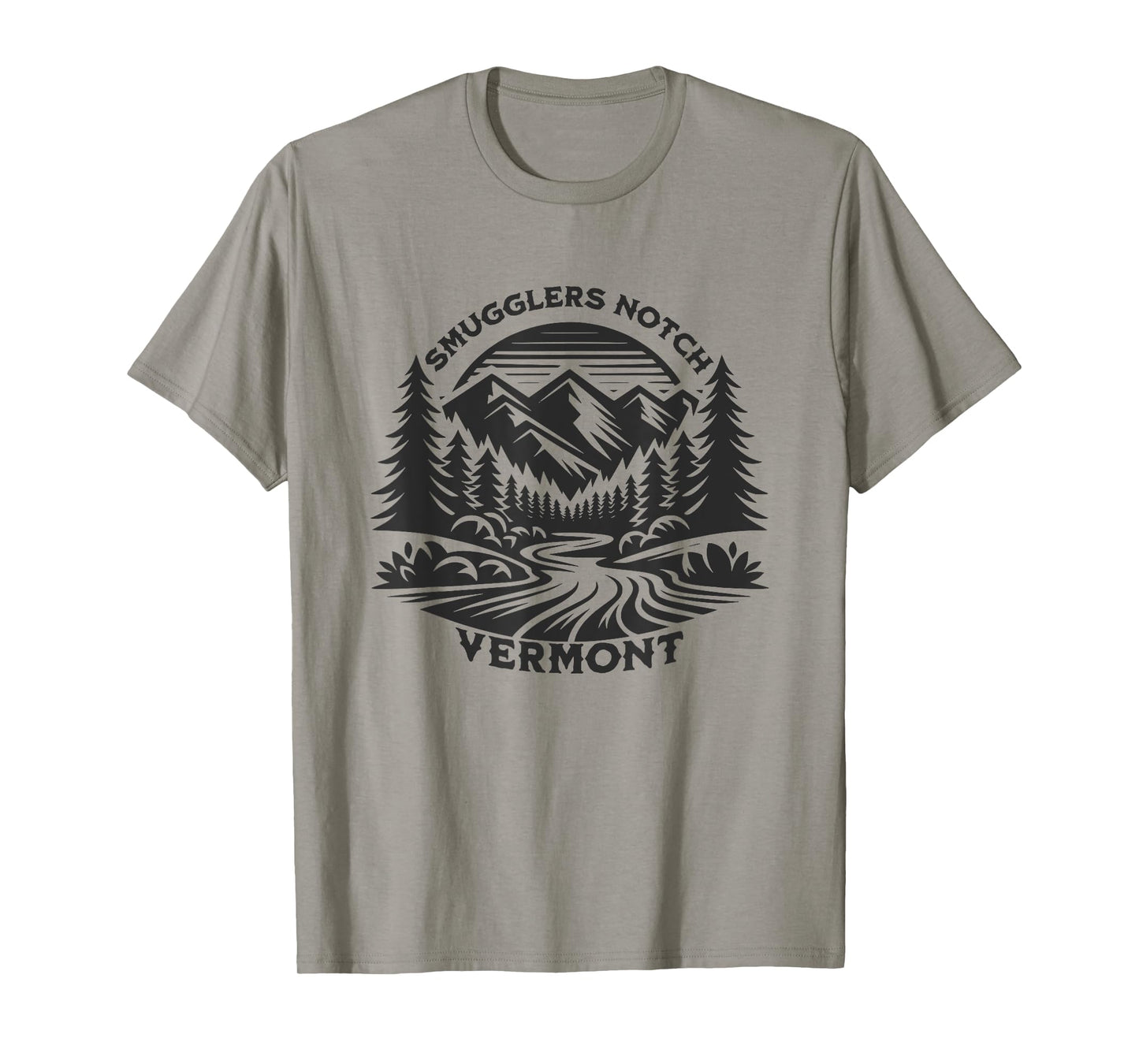 Smugglers Notch Vermont Mountains T-Shirt