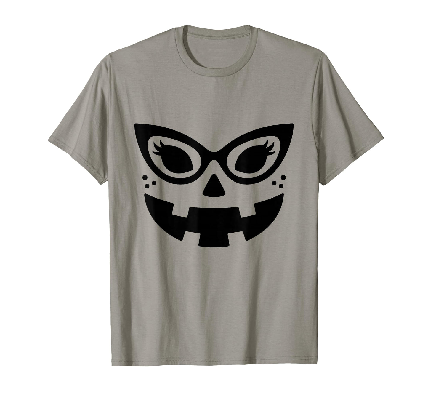 Jack O Lantern Pumpkin Face Sunglasses Halloween Costume Fun T-Shirt