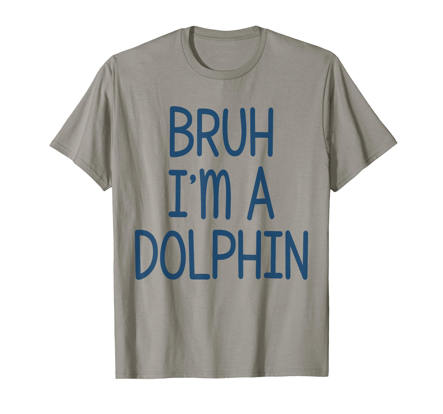 Pretend I'm A Dolphin Funny Lazy Halloween Costume Party T-Shirt