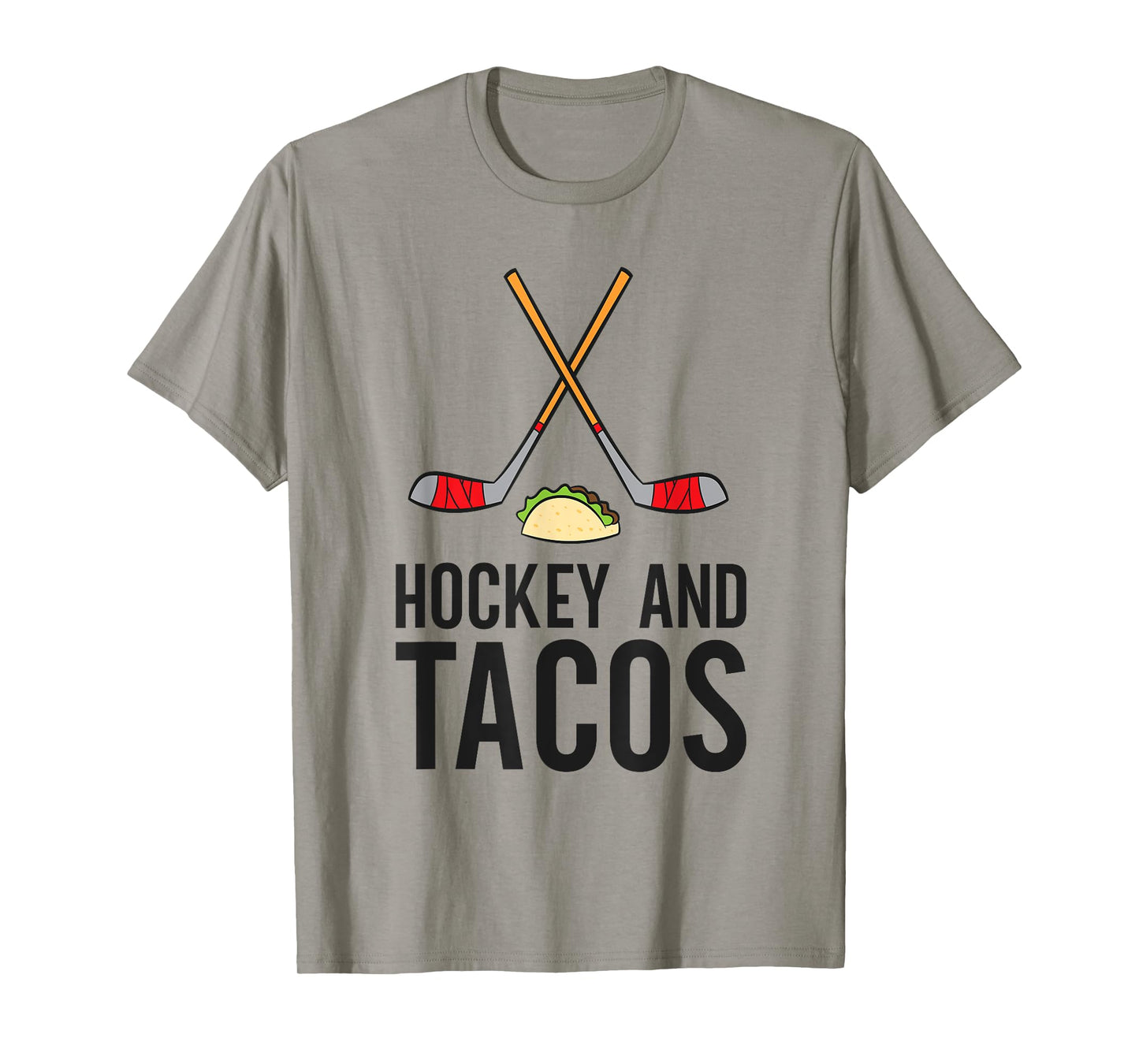 Hockey And Tacos Love Ice Hockeys T-Shirt