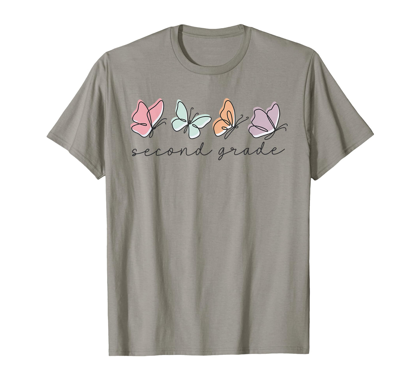 Second Grade Dream Team Butterfly First Day Of School Kids T-Shirt