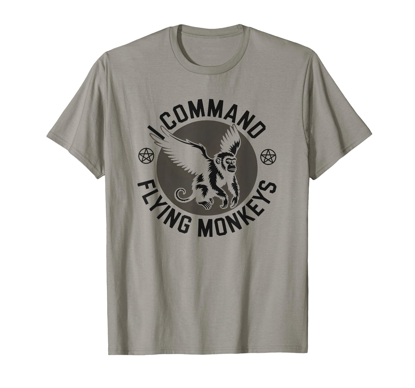 Kawaii I Command Flying Monkeys Wizard Creepy Warlock T-Shirt