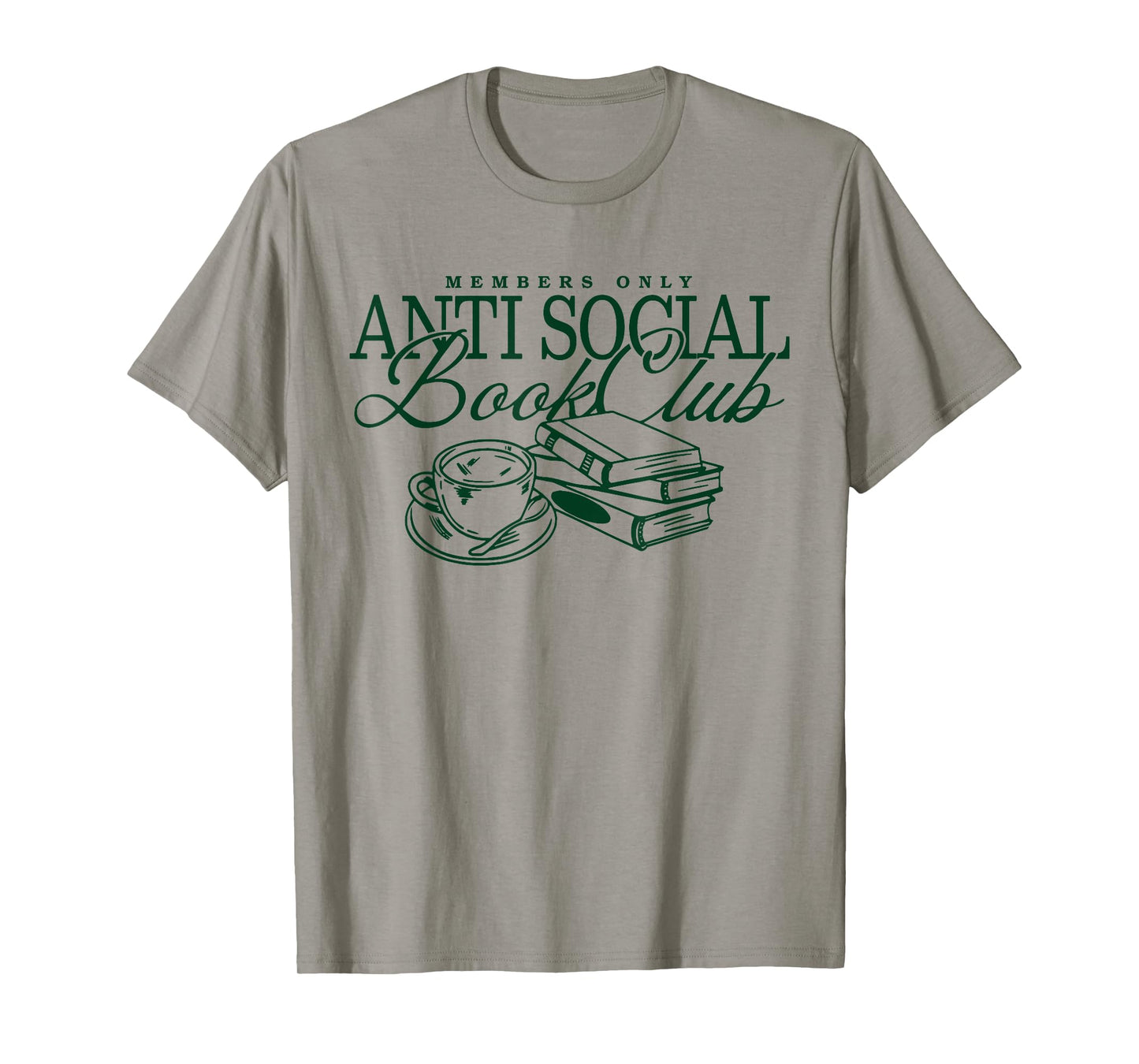 Anti Social Book Club Member Only Friends Tee T-Shirt