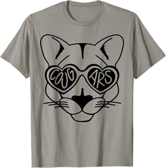 Cougars School Sports Fan Team Spirit T-Shirt