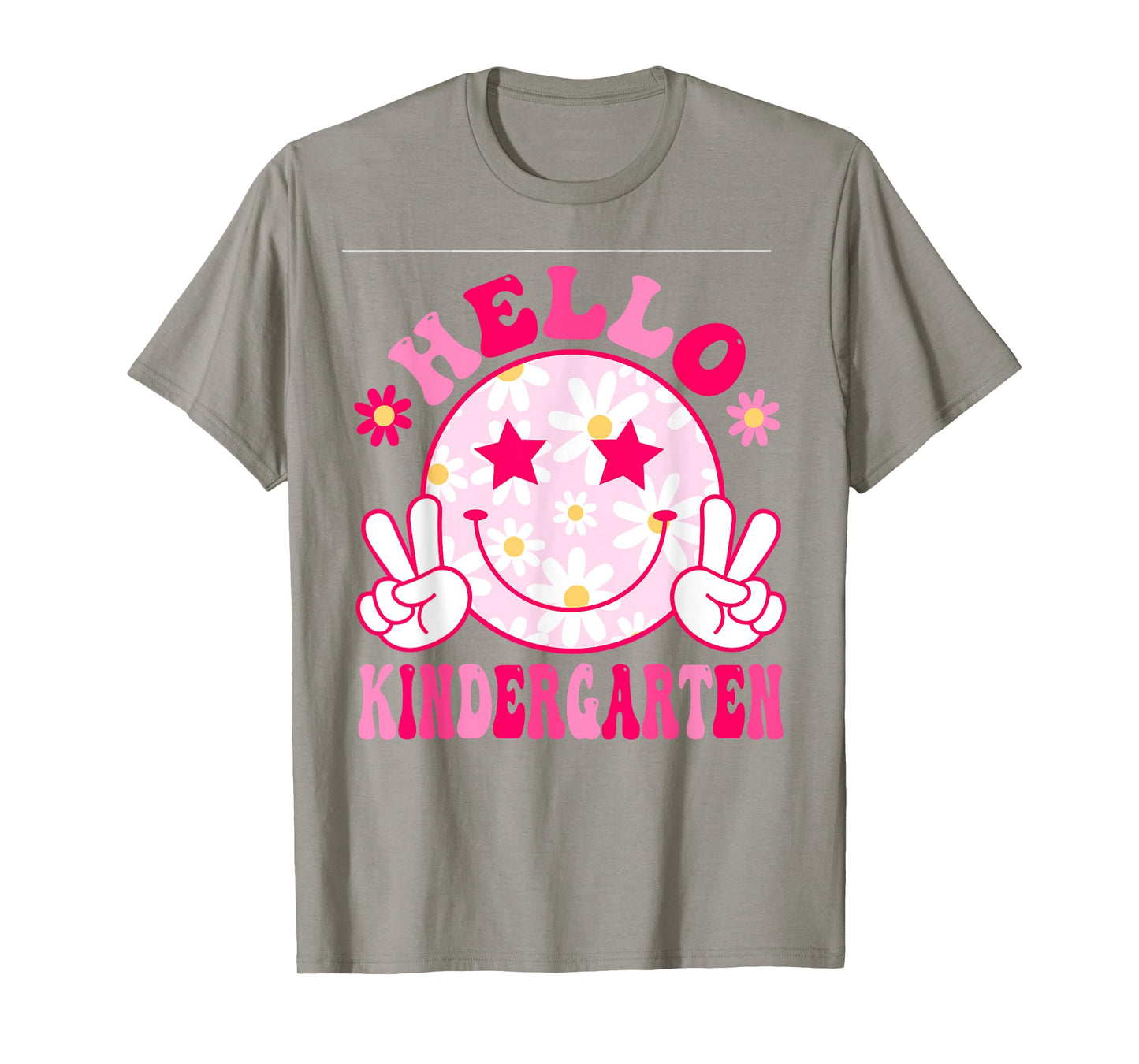 Hello Kindergarten Teacher Kids Back to School Kindergarten T-Shirt