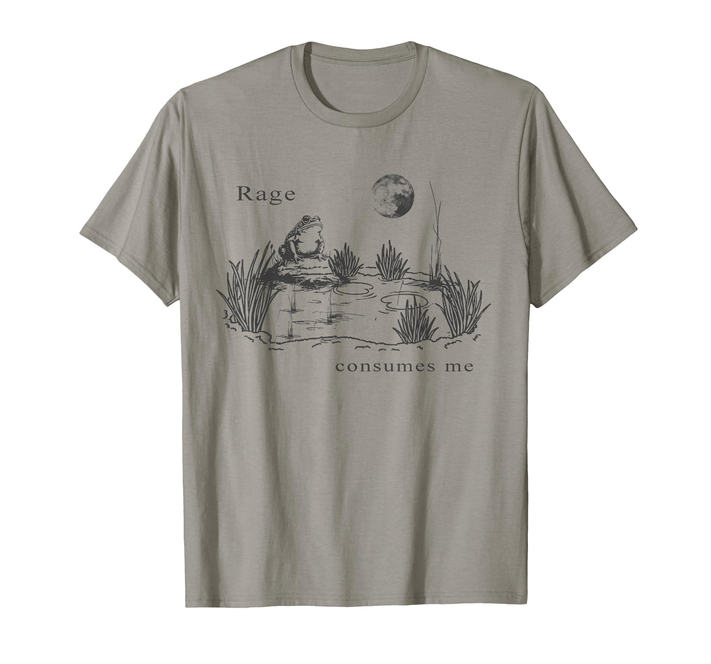 rage consumes me frog funny Vintage Frog nature T-Shirt