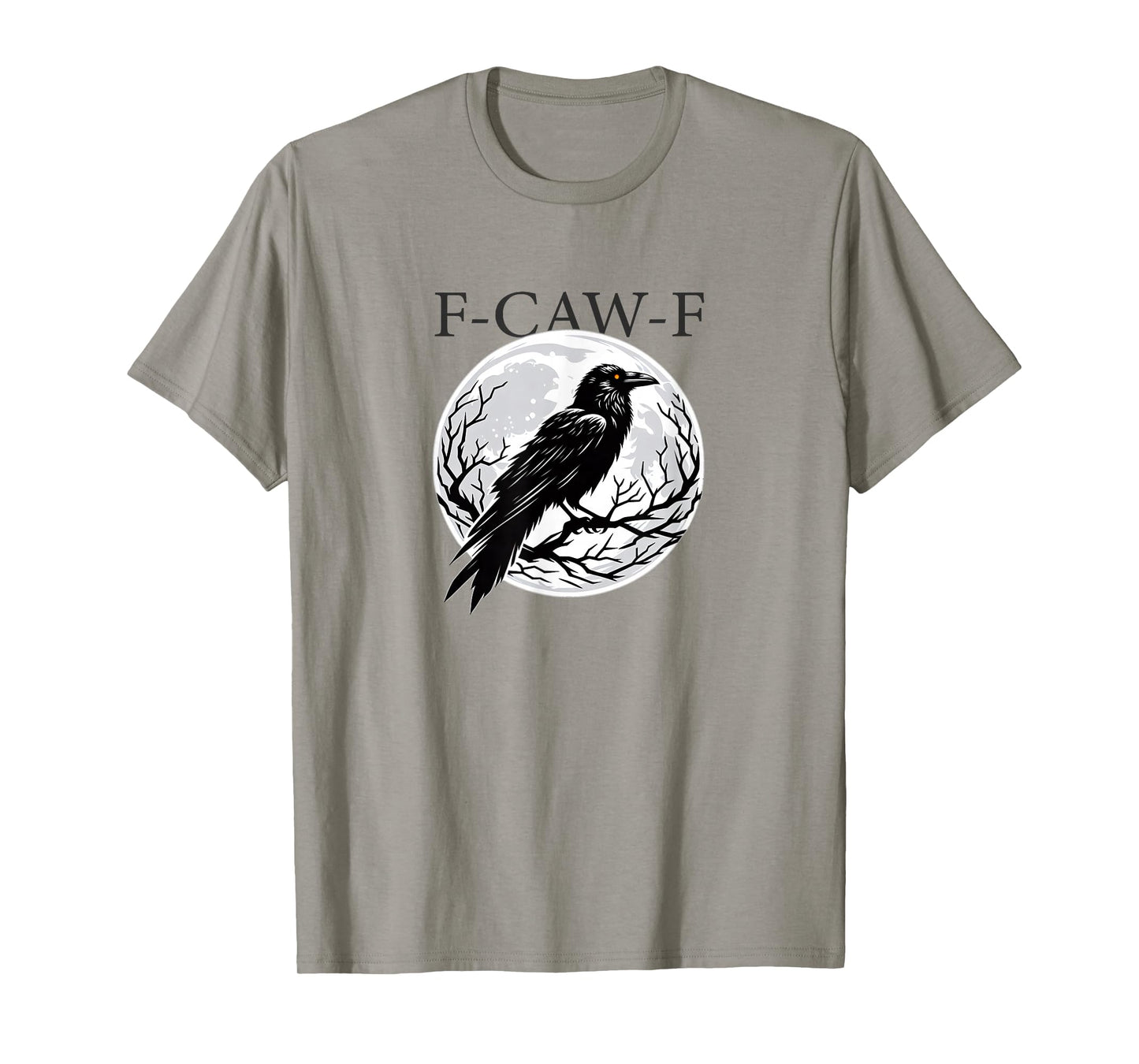 F-CAW-F Funny Crow Moon Halloween Dark Love T-Shirt