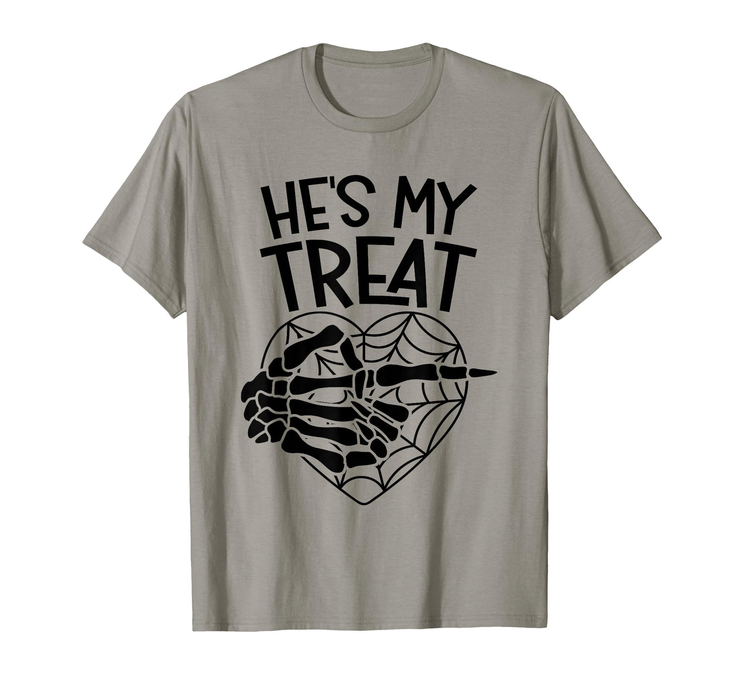 He’s My Treat Matching Couple Halloween Costume Girlfriend T-Shirt