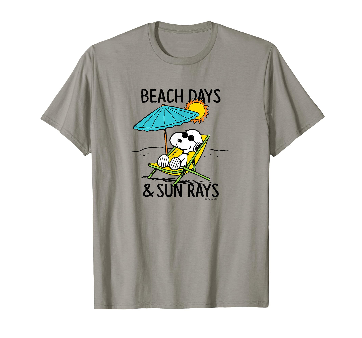 Peanuts - Snoopy Beach Days Sun Rays T-Shirt