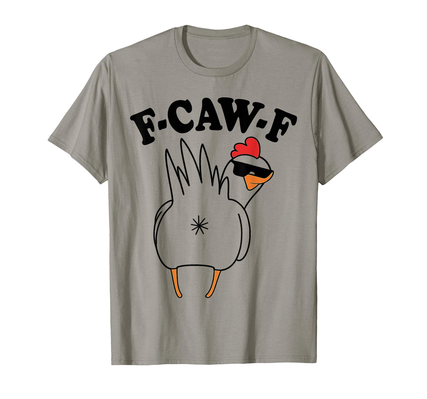 Funny F CAW F Turkey Funny Thankgiving Shirt Men Women T-Shirt