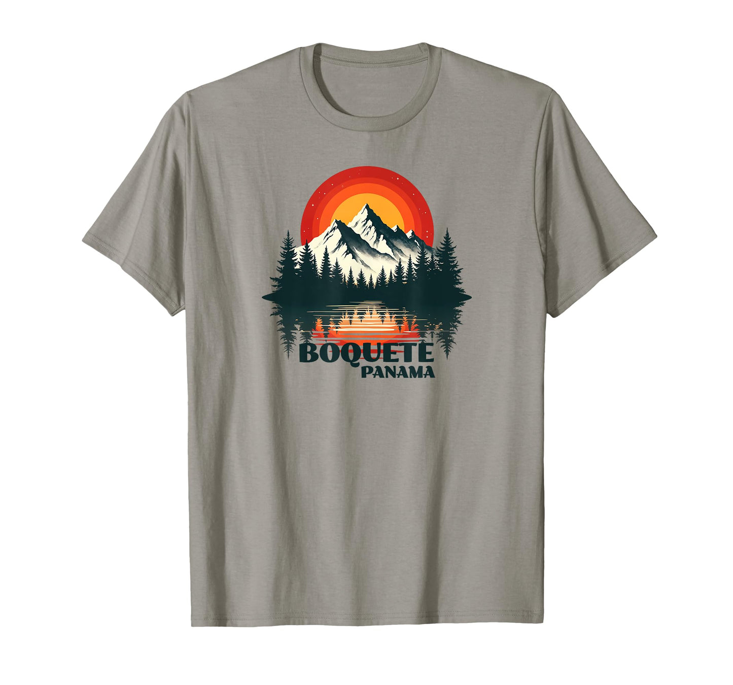 Boquete Panama Scenic Mountain Adventure Outdoor Design T-Shirt