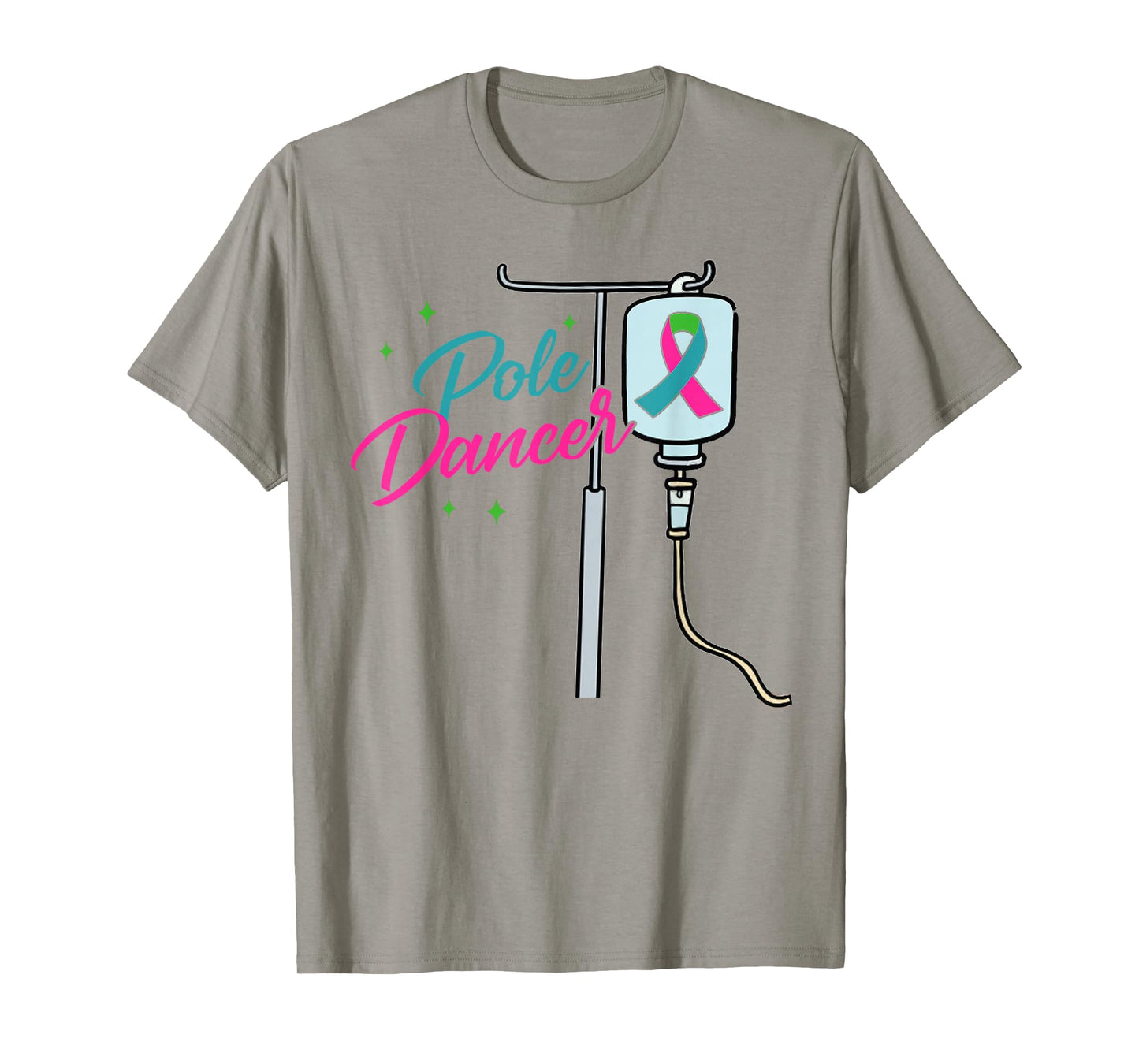 Metastatic Breast Cancer Warrior MBC Awareness Pole Dancer T-Shirt