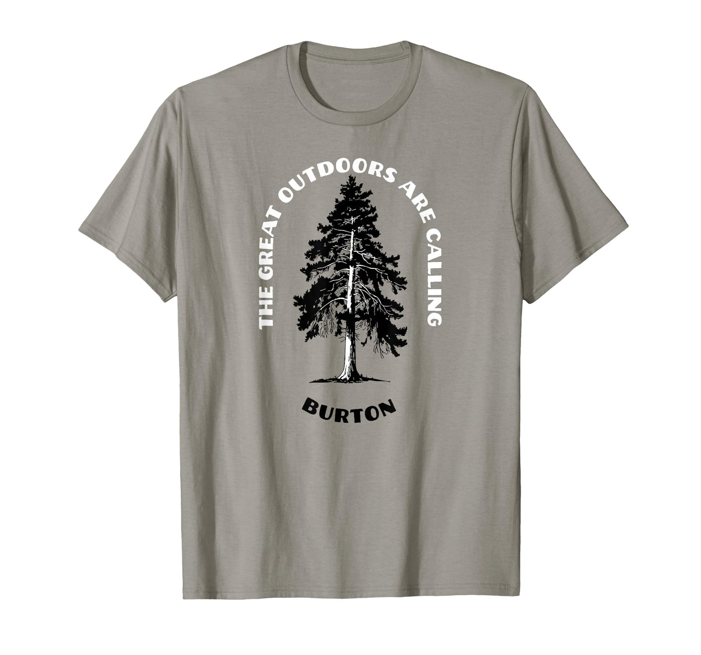 Burton The Great Outdoors Are Calling Tree Nature T-Shirt