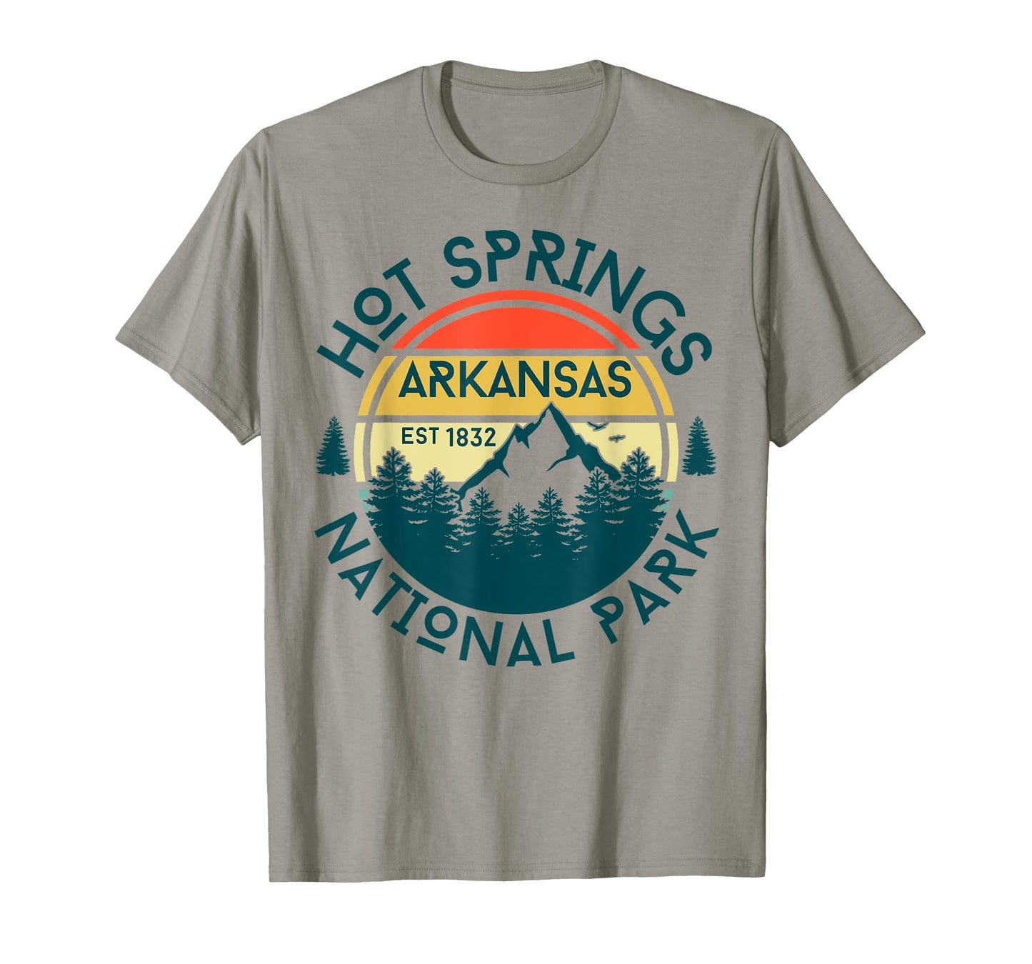 Hot Springs National Park Arkansas Nature Hiking T-Shirt
