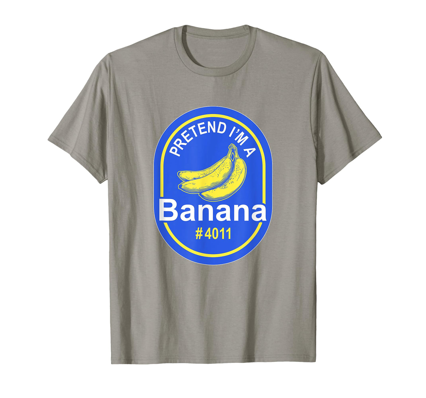 Pretend I'm A Banana Lazy Halloween Last Minute Costume T-Shirt