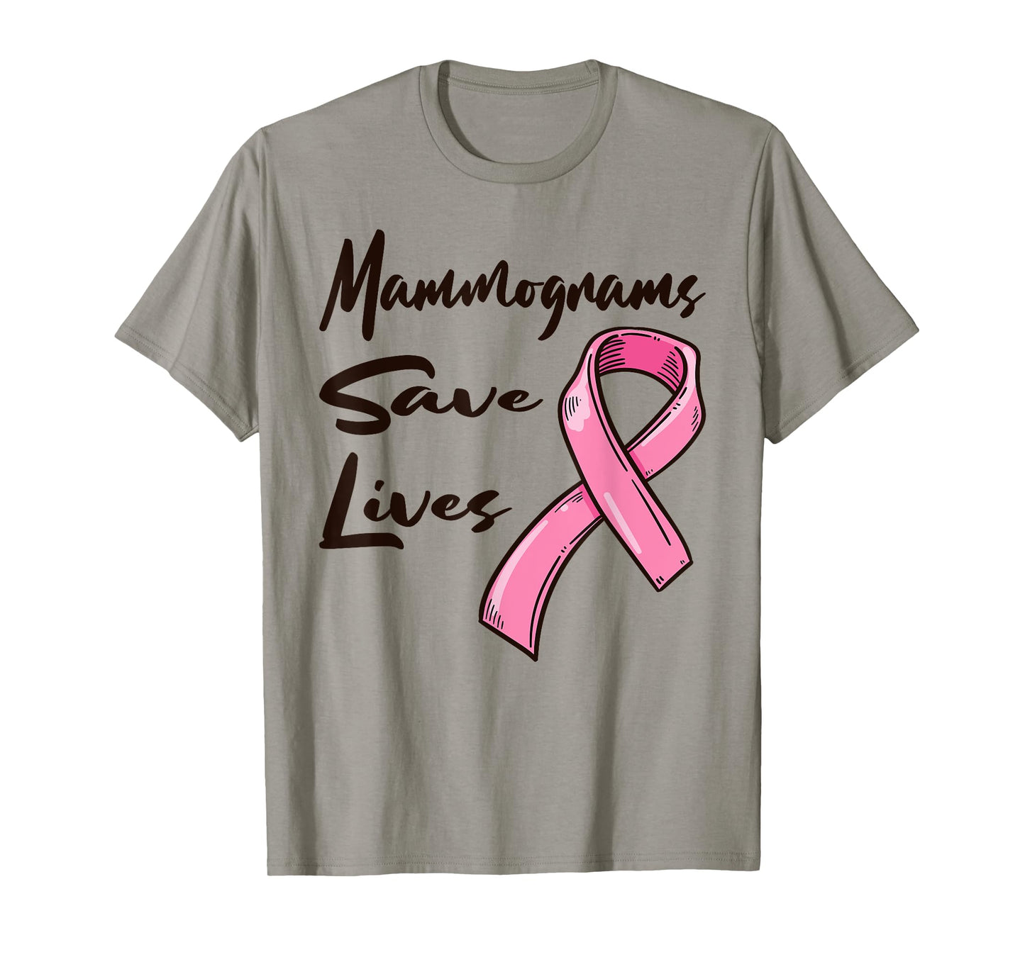 Mammograms Save Lives Breast Cancer Awareness T-Shirt