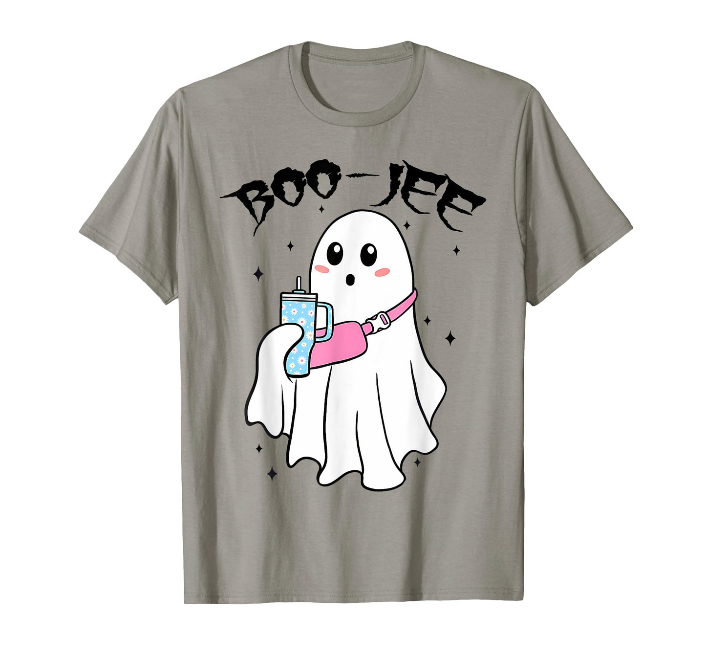 Cute Boo Ghost Spooky Funny Halloween Costume Boujee Boo JEE T-Shirt
