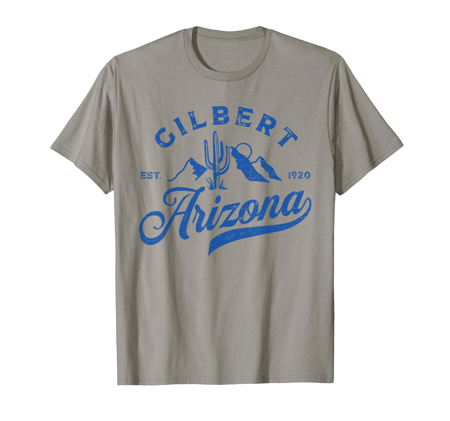 Vintage Gilbert Arizona AZ Mountains Vacation Souvenir T-Shirt