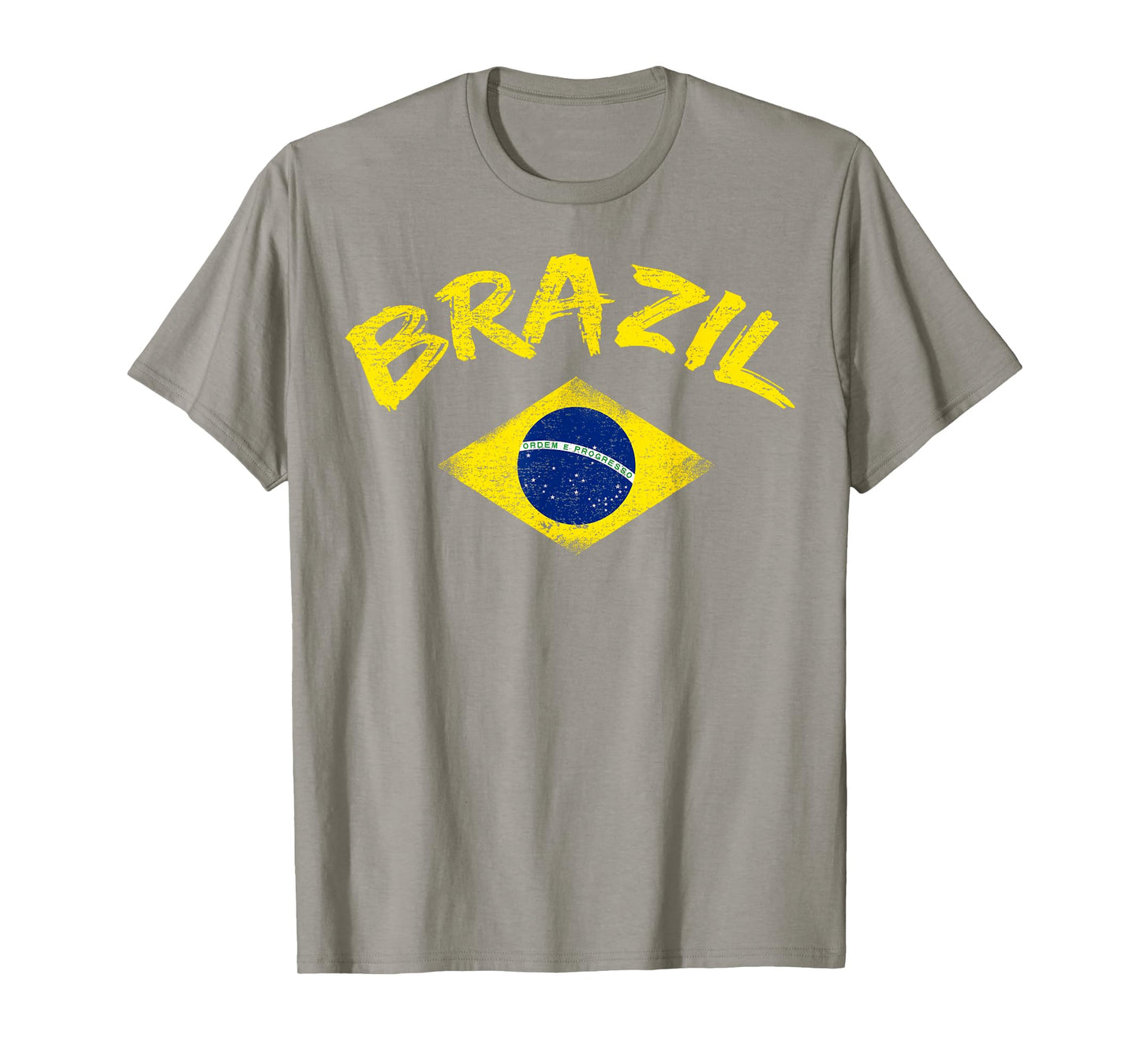 Brasil Brazilian national flag Soccer Jersey Football T-Shirt