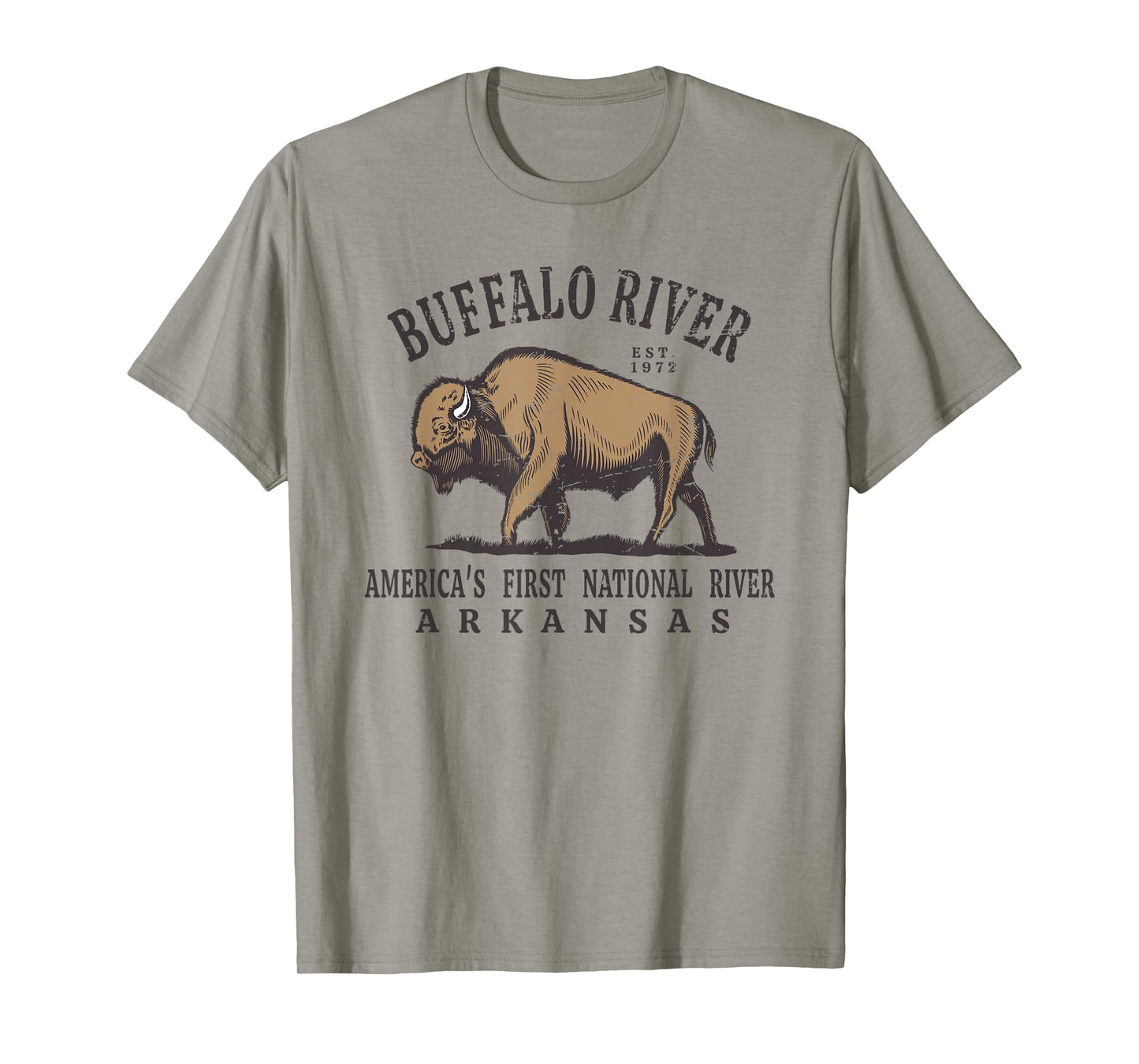 Buffalo National River Arkansas Est 1972 T-Shirt