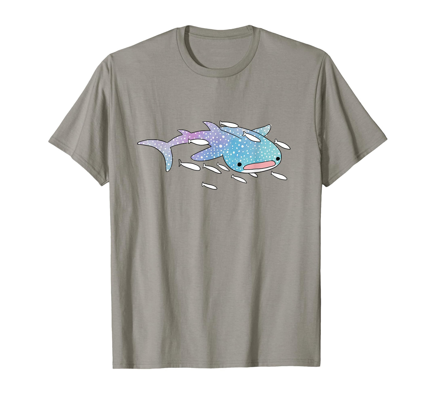 Cute Kawaii Aesthetic Blue Whale Shark Ocean T-Shirt Gift T-Shirt