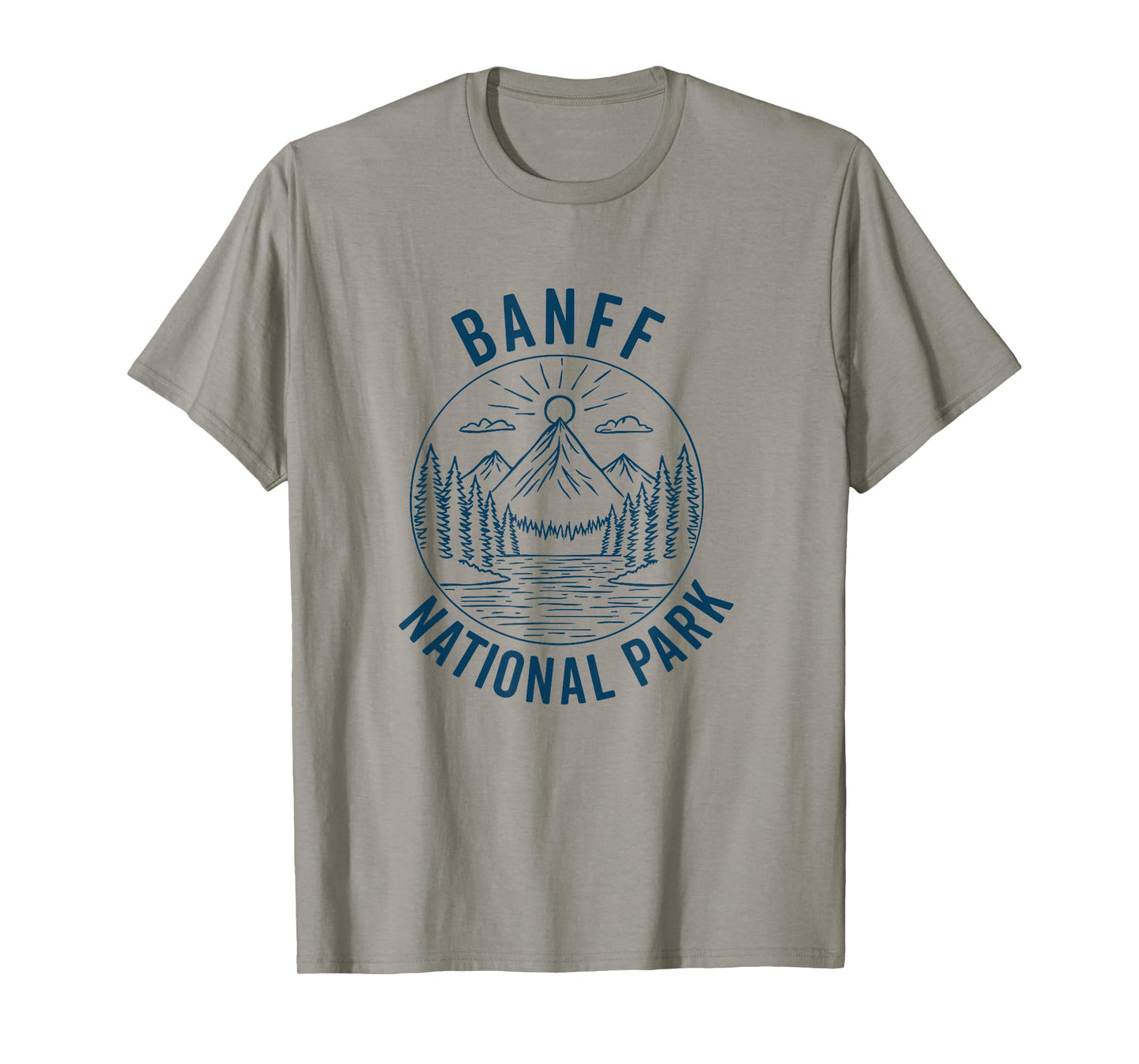 banff souvenir reminder Canadian national park men women T-Shirt