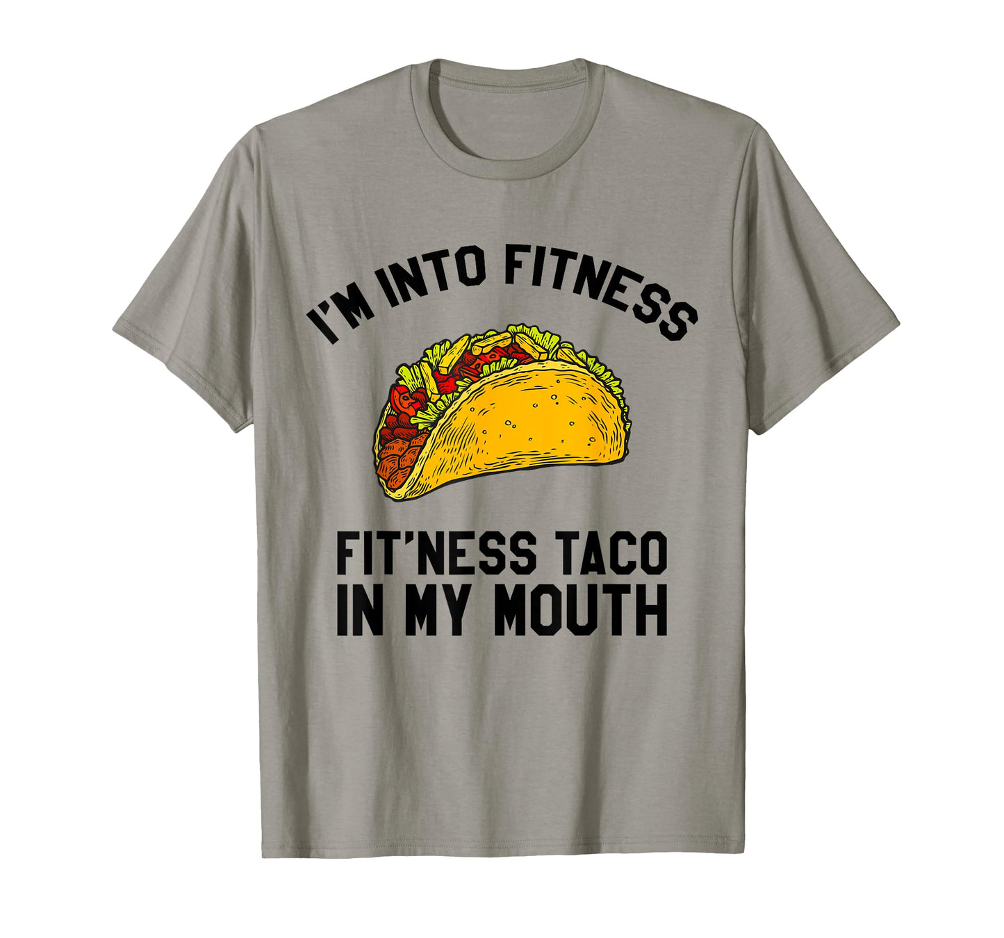 Mens Fitness Taco Funny Mexican Gym T-Shirt for Taco Lovers T-Shirt