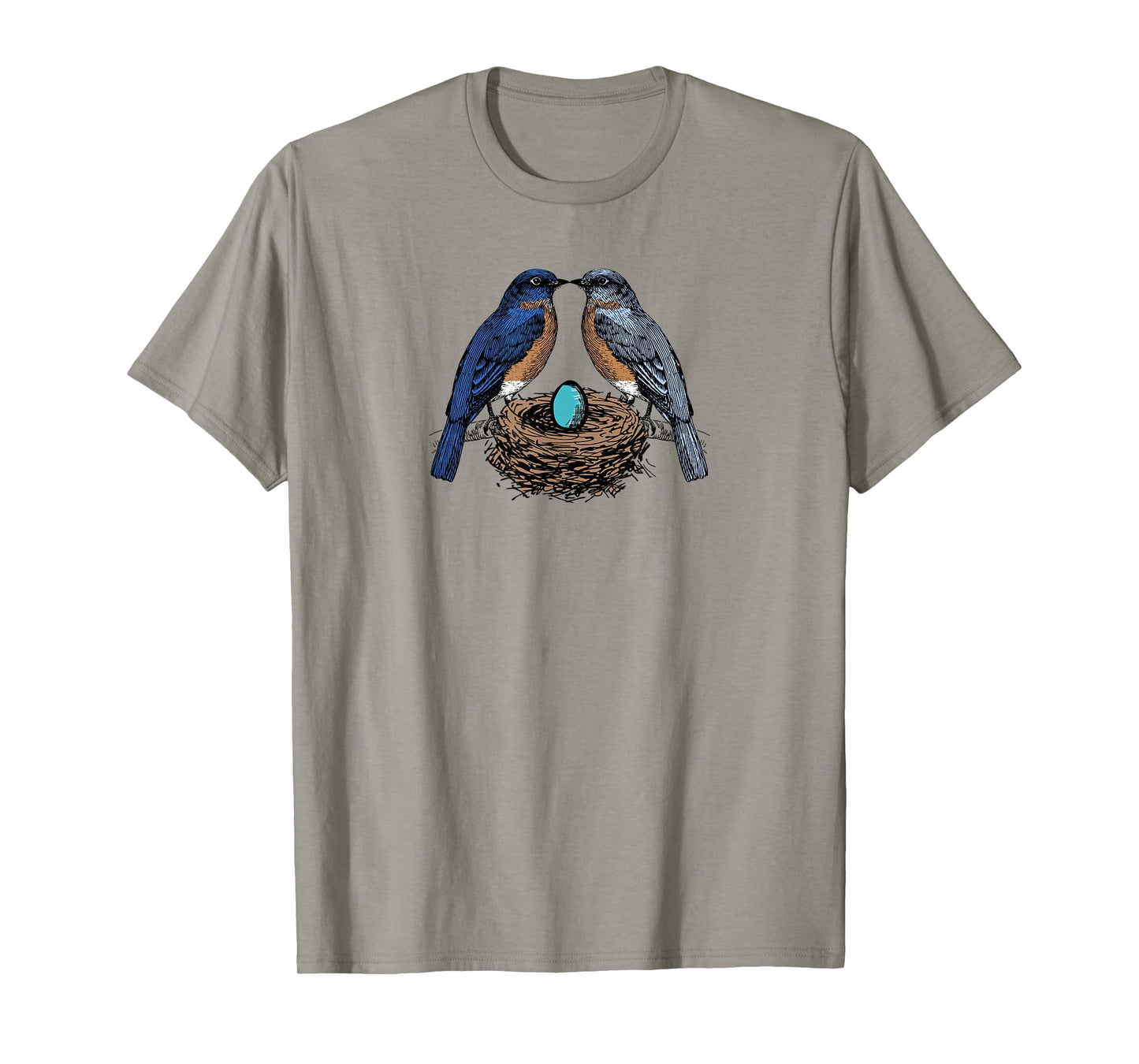 Bluebird shirt, Bluebirds nesting ornithologist T-Shirt