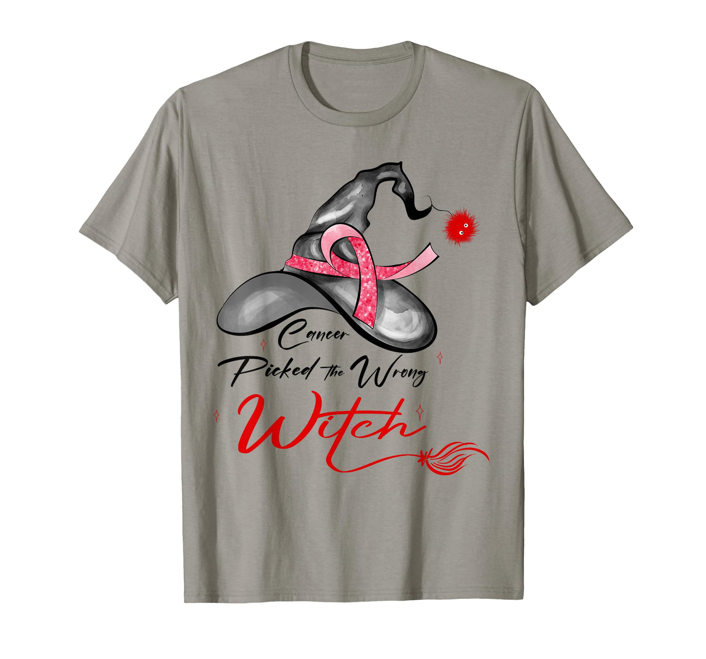 blood cancer halloween | blood cancer picked wrong witch T-Shirt