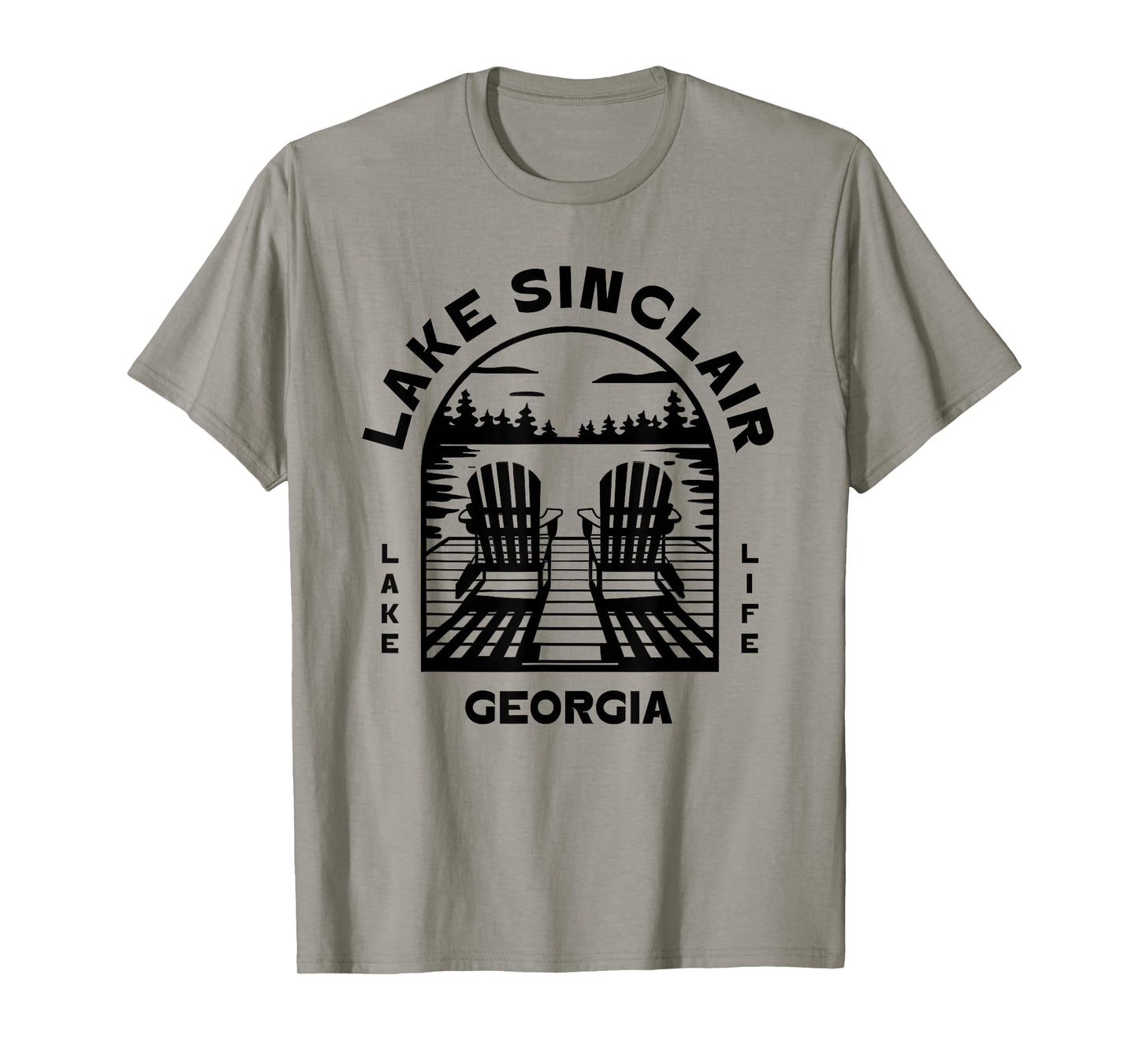 Lake Sinclair Georgia Outdoors Vintage T-Shirt