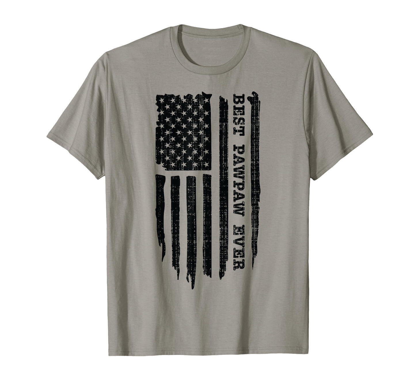 Best Pawpaw Ever American Flag Funny Father's Day T-Shirt