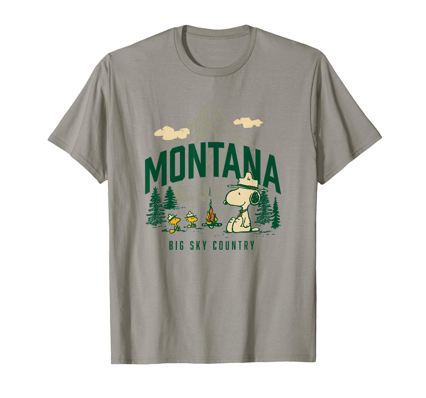 Peanuts - Beagle Scouts Montana T-Shirt