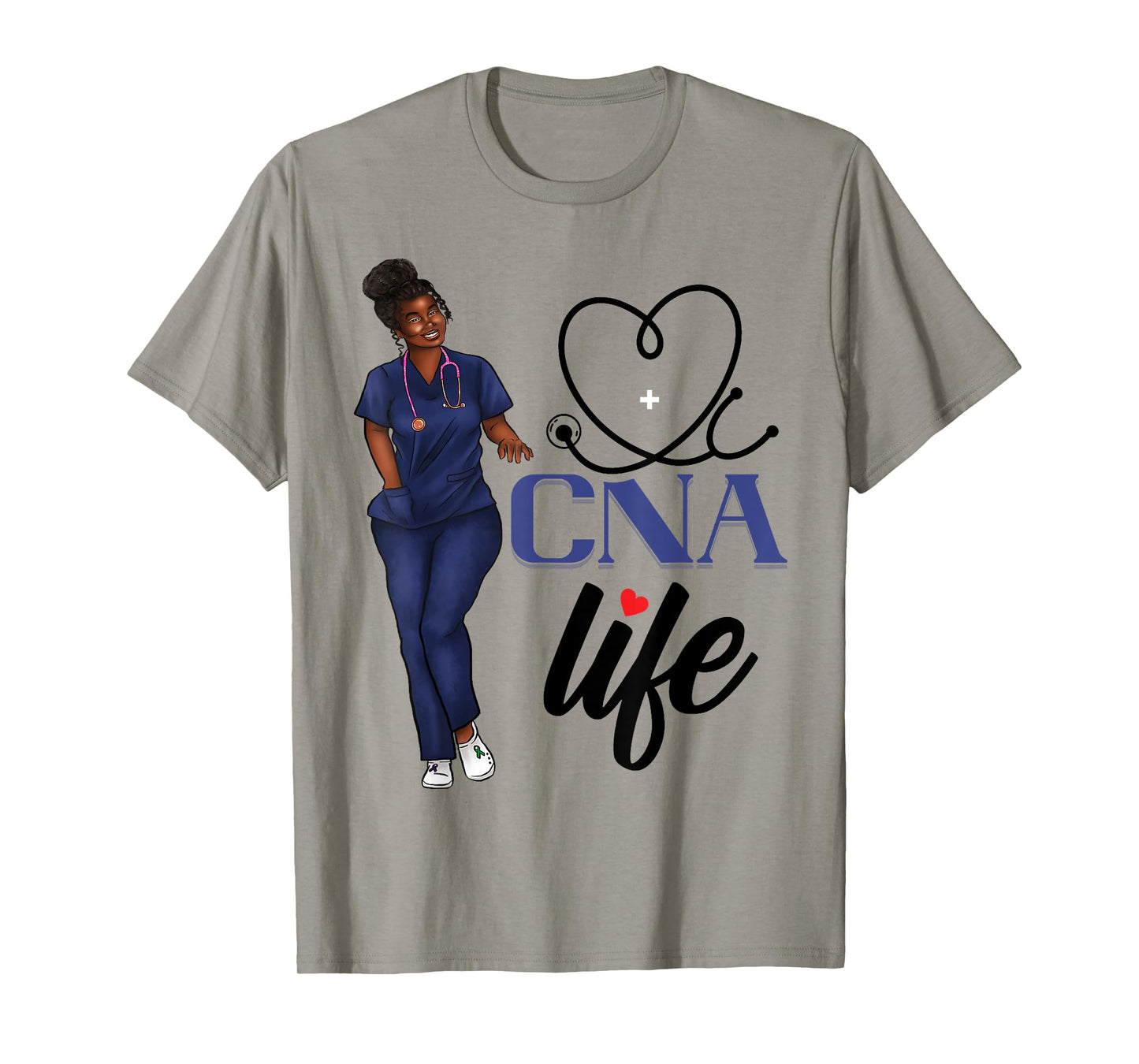 CNA Nurse Black History Month African American T-Shirt