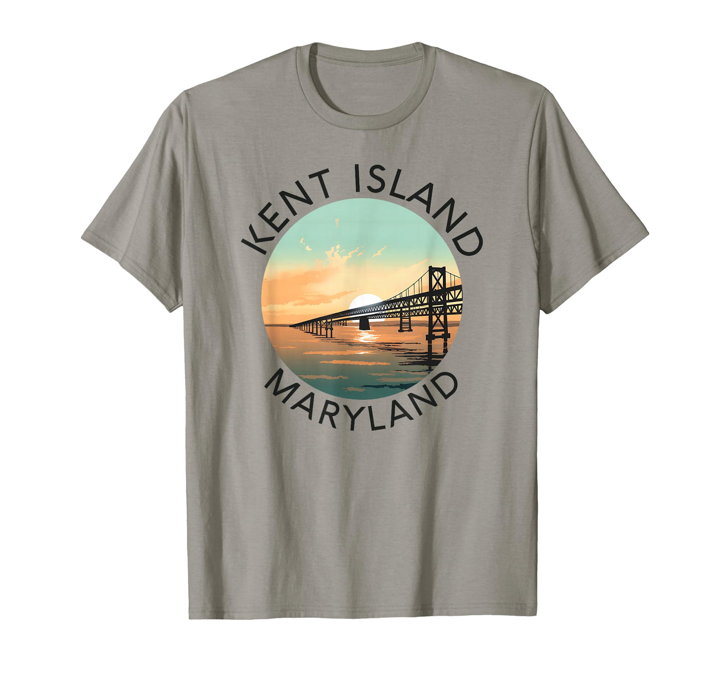 Kent Island Maryland Chesapeake Bay Bridge Annapolis Crab T-Shirt