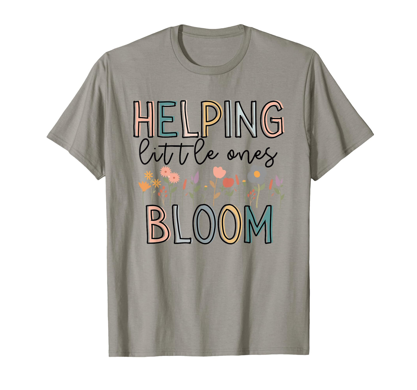Labor and Delivery L&D Nurse Floral T-Shirt - Women's Blue Small - We See More Crowning Than the Queen - Funny Nurse Gift