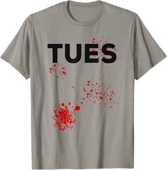 Tuesday Shark Costume T-shirt for Group Halloween Costumes T-Shirt