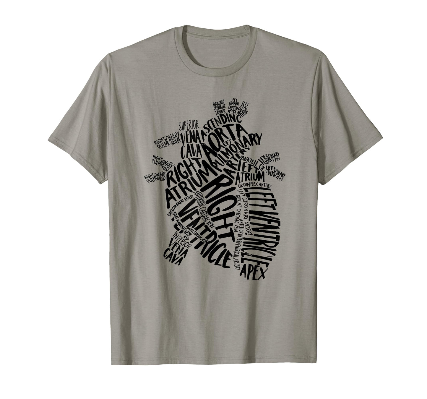 CVICU Cardiac Nurse RN Anatomical Heart Nursing ICU EMT PACU T-Shirt