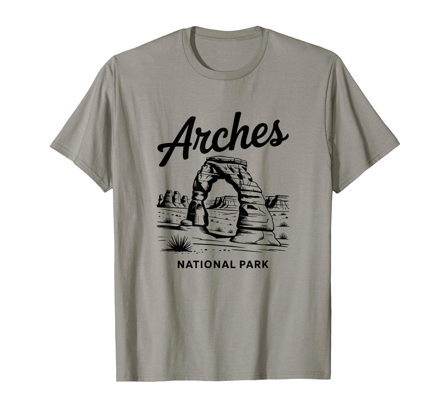 Arches National Park Vintage Nature Hiking Outdoor USA T-Shirt