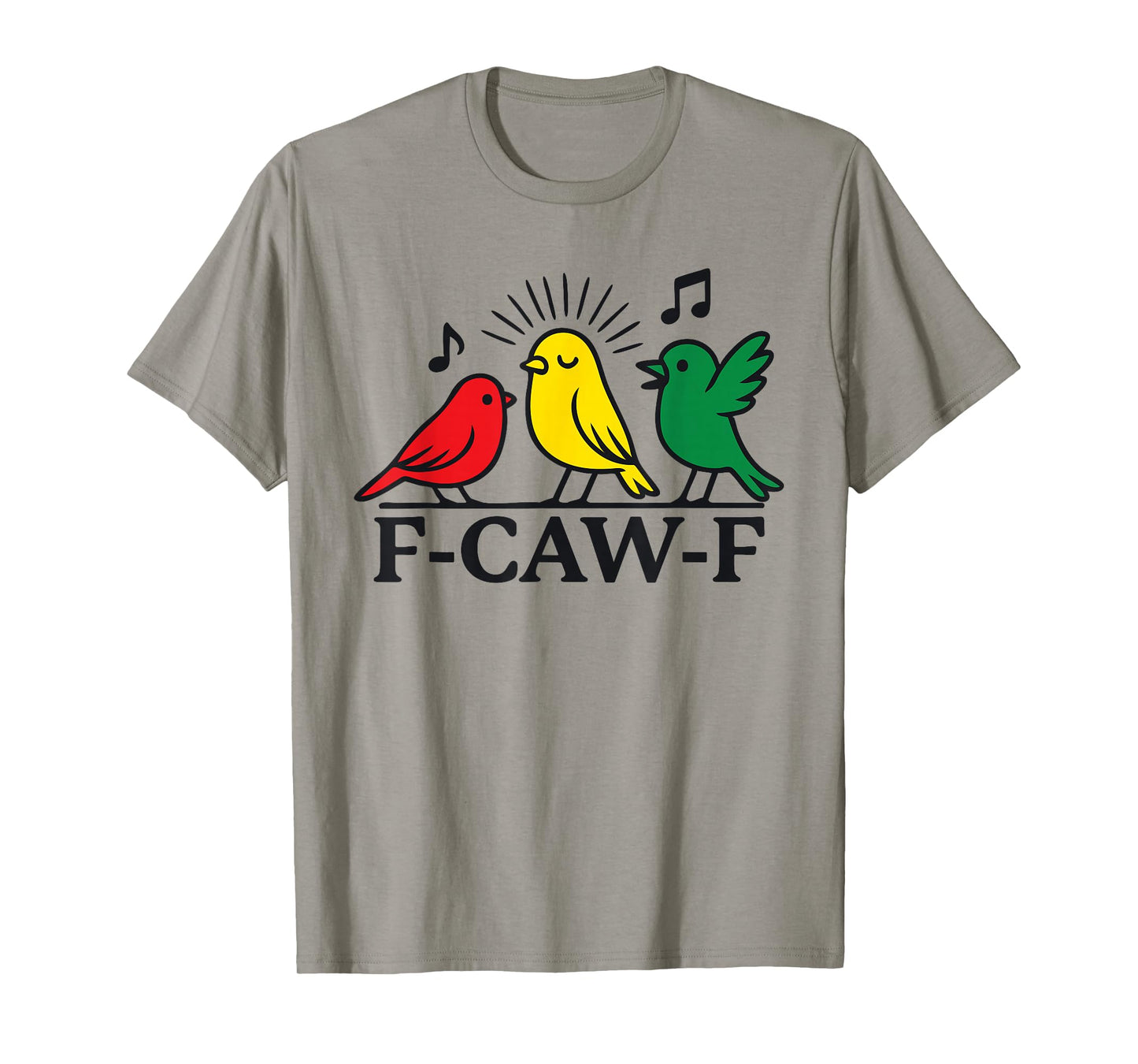 F CAW F Rastafari Rasta Birds T-Shirt