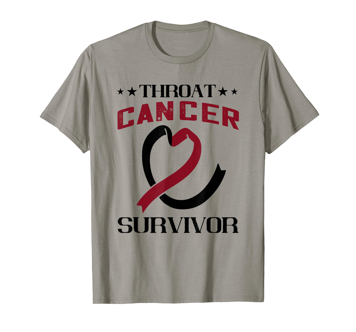 Throat Cancer Survivor Warrior Throat Cancer Awareness T-Shirt