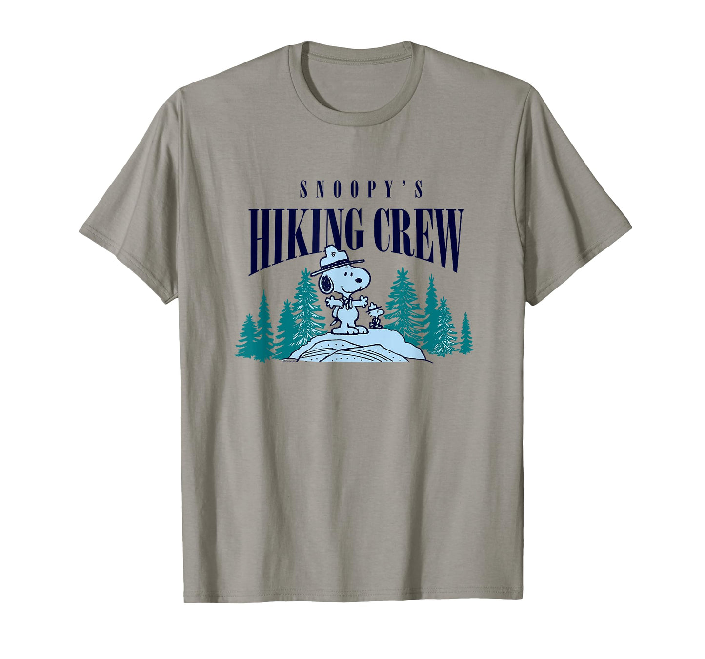 Peanuts - Snoopy Hiking Crew T-Shirt