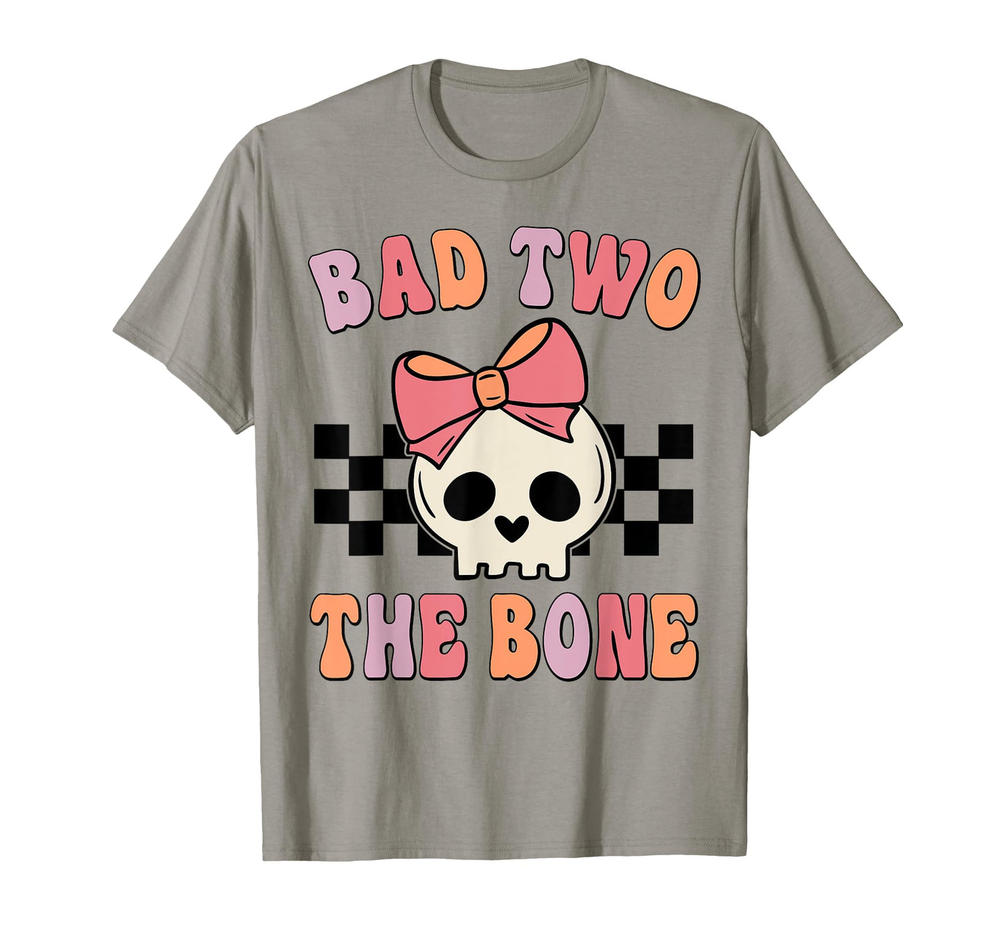 Bad Two the Bone Birthday 2 Years Old Birthday Kid Girl T-Shirt
