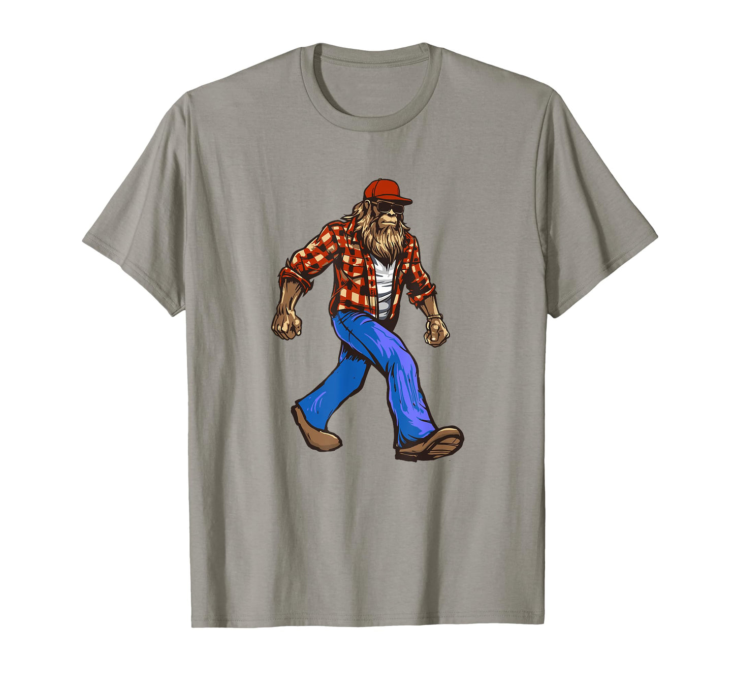 Country Redneck Sasquatch Bigfoot Dude Southern Pride T-Shirt