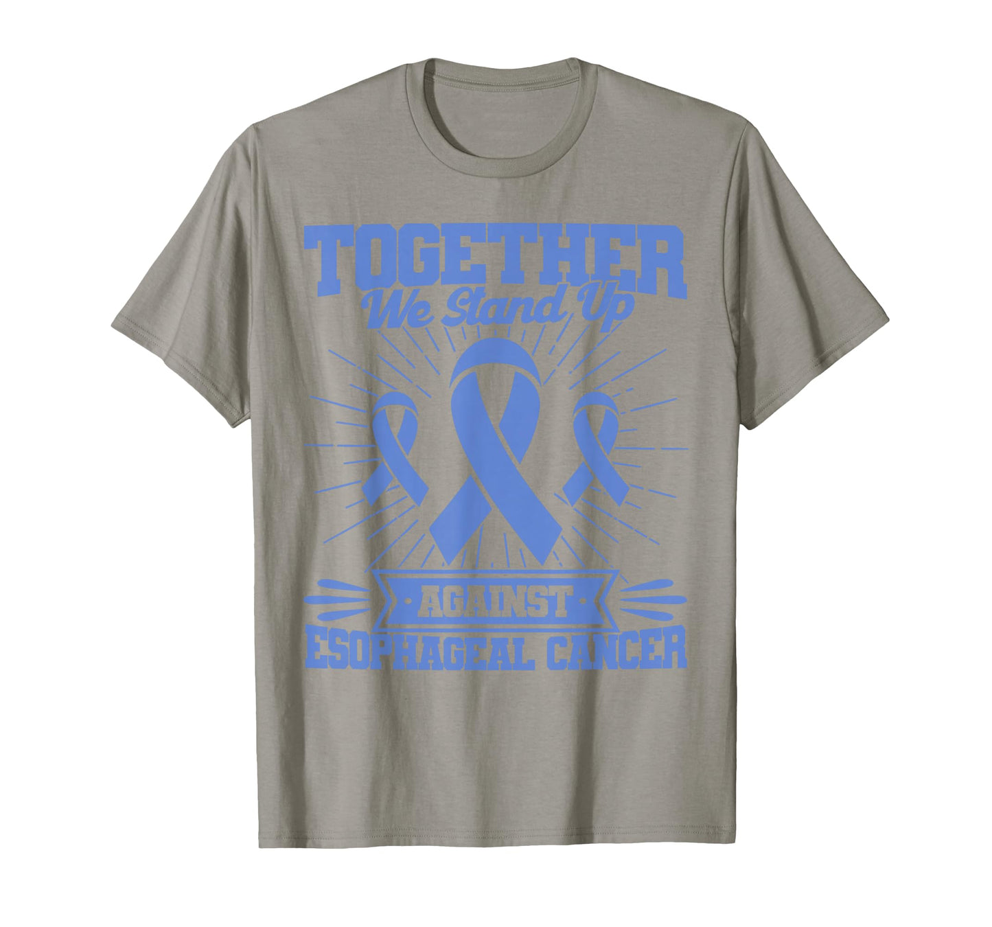 Together We Stand Up Against Esophageal Cancer Awareness T-Shirt