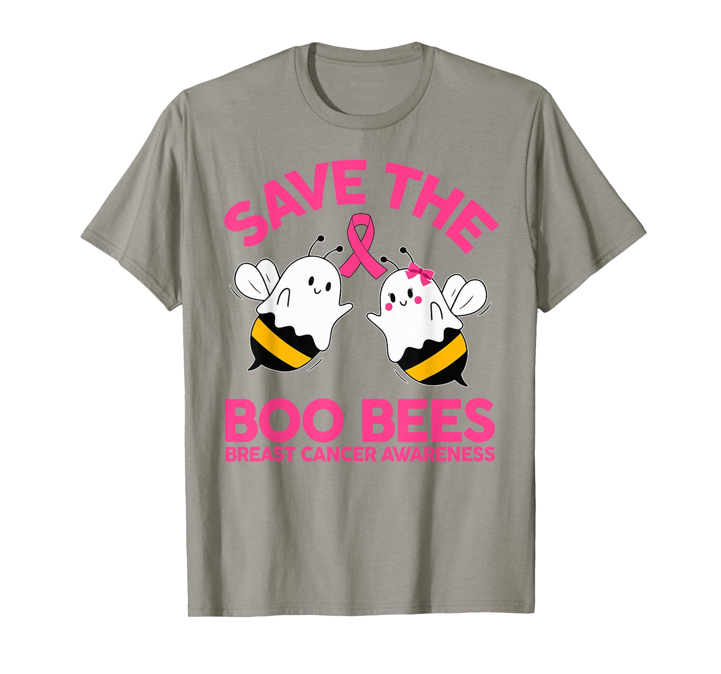 Save The Boobees Boo Bees Breast Cancer Halloween Women T-Shirt