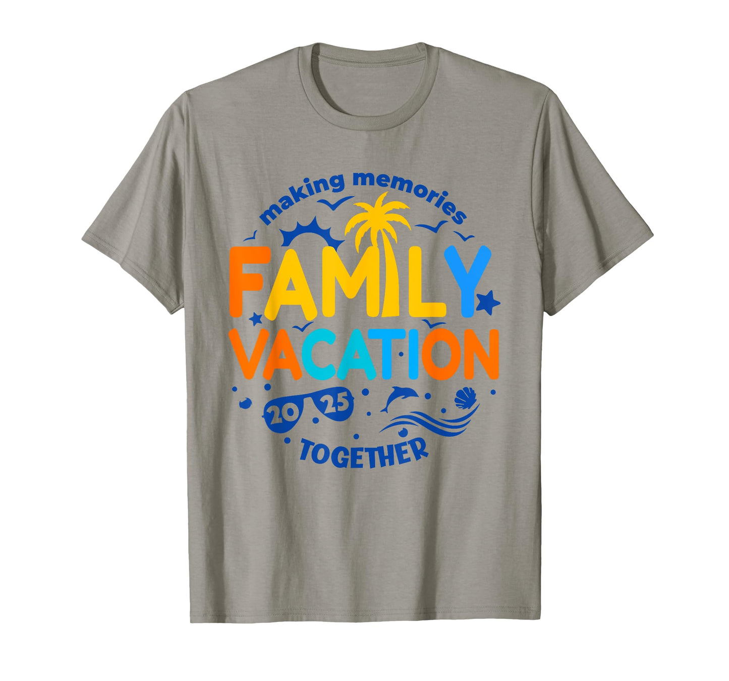 Family Vacation 2025 Making Memories Together Matching Group T-Shirt