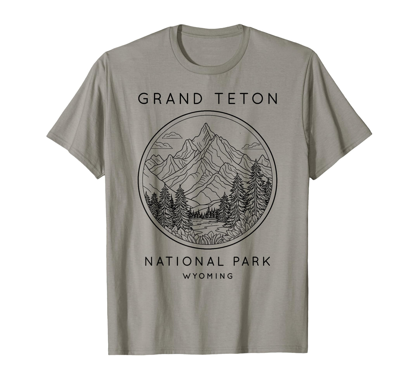 Grand Teton National Park Wyoming Vintage T-Shirt