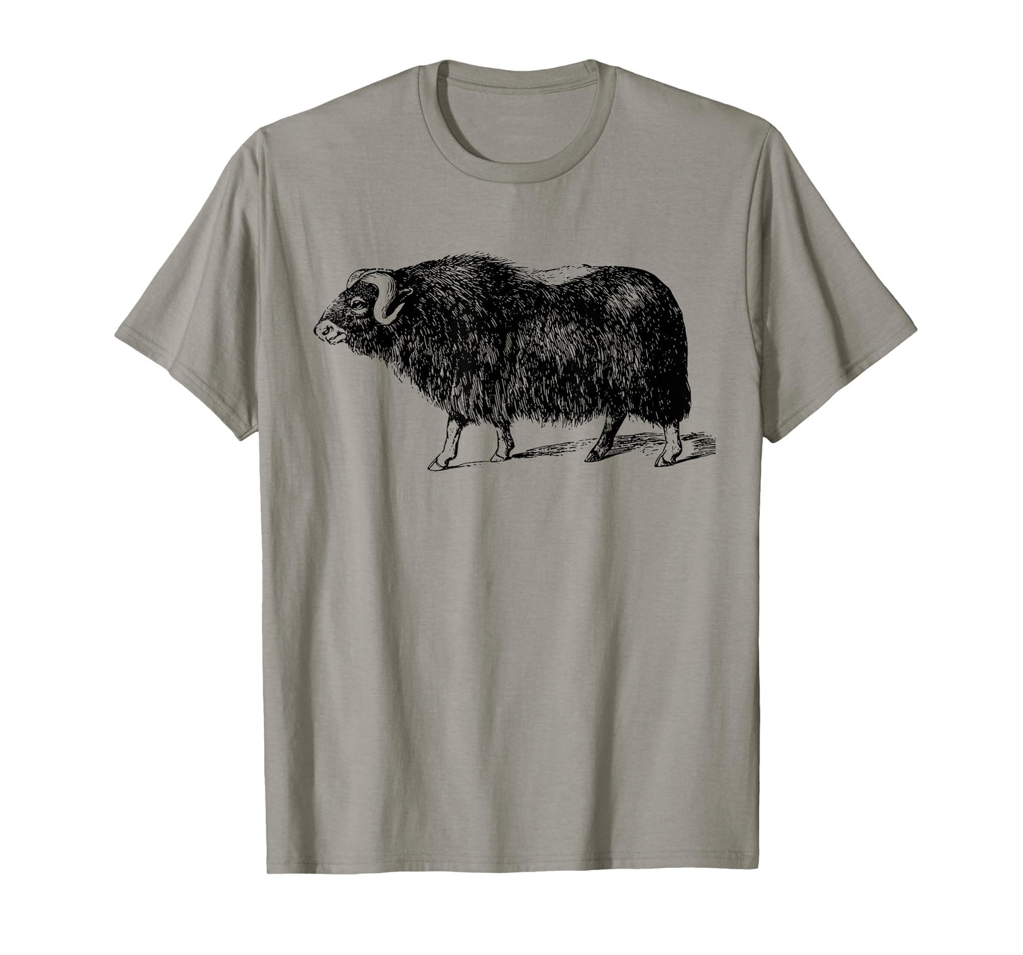Musk Ox T-Shirt Arctic Buffalo Muskox Bovidae Tee T-Shirt