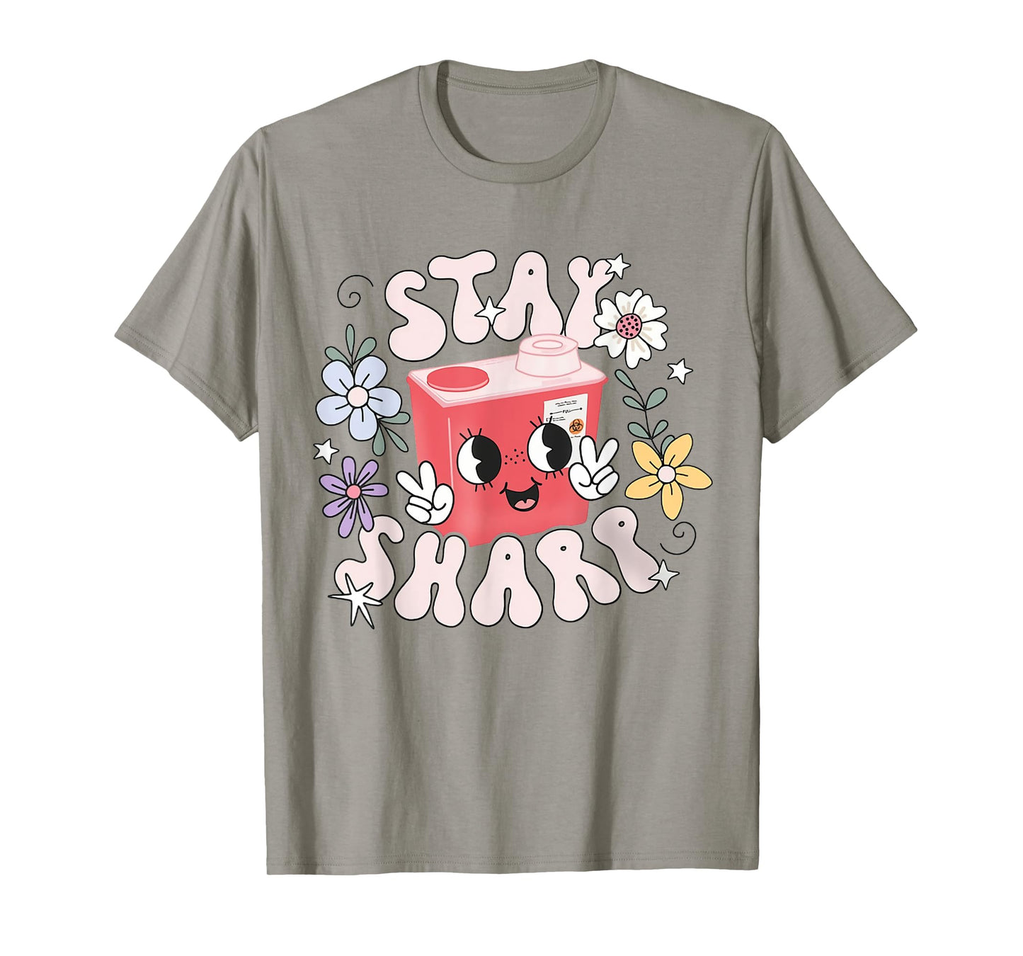 Women Stay Sharp Funny Phlebotomist Infusion Nurse IV PICC T-Shirt